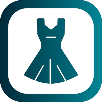 Woman Clothes Vector Icon Design
