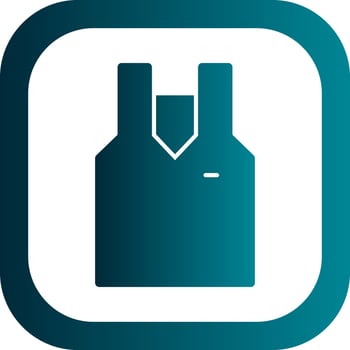 Tank Top Vector Icon Design