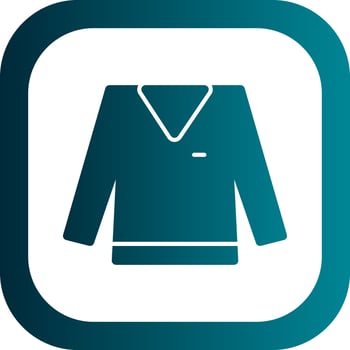 Long Sleeves Shirt Vector Icon Design