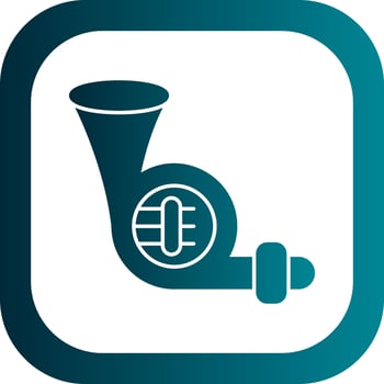 Horn Vector Icon Design