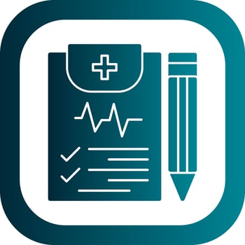 Diagnosis Vector Icon Design