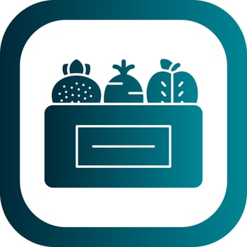 Healthy Food Vector Icon Design