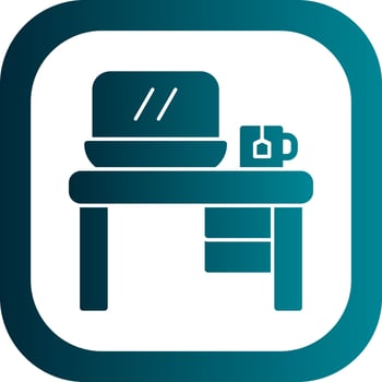 Workplace Vector Icon Design