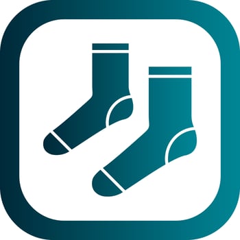 Socks Vector Icon Design