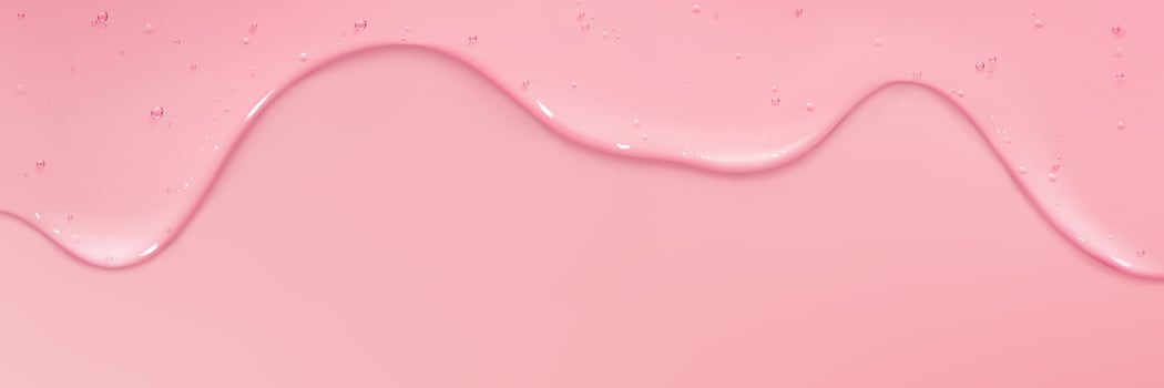 Clear liquid cosmetic gel texture vector