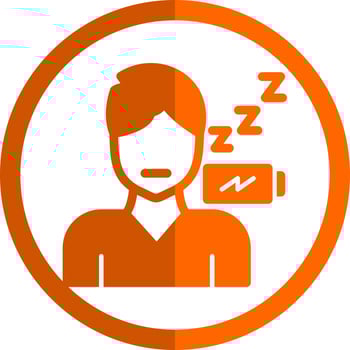 Fatigue Vector Icon Design