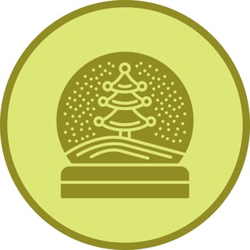 Snow Glob Vector Icon