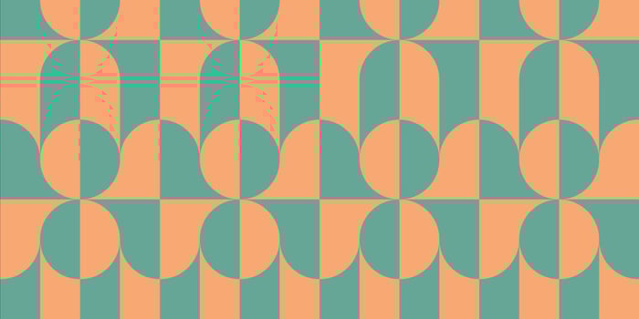 Vintage Color Backgrounds Set from the 70s vector