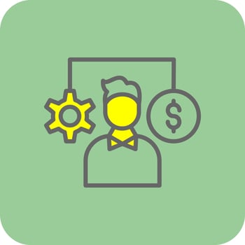 Balance Work Vector Icon Design