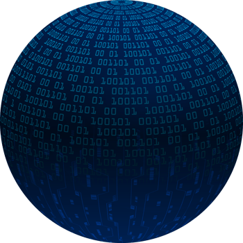 Modern Technology World Map Globe Crop-out png