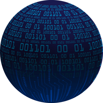 Modern Technology World Map Globe Crop-out png