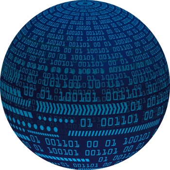 Modern Technology World Map Globe Crop-out png