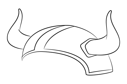Viking Warrior Hat Armor Accessory png