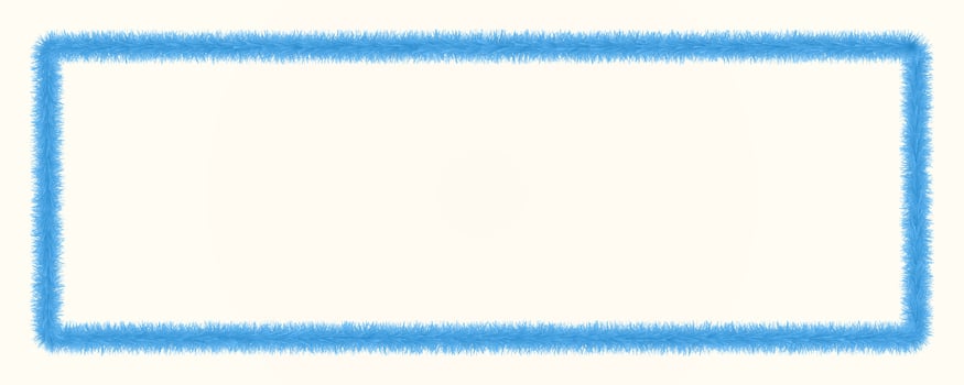 blue fleece frame vector background