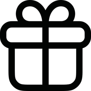 Surprise gift box vector
