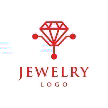 Jewelry Logo Design Vector Template