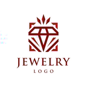 Jewelry Logo Design Vector Template