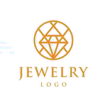 Jewelry Logo Design Vector Template