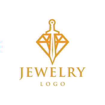 Jewelry Logo Design Vector Template