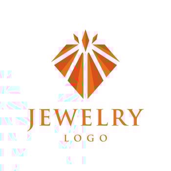 Jewelry Logo Design Vector Template