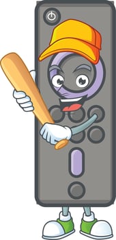 Remote control TV icon design vector