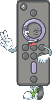 Remote control TV icon design vector