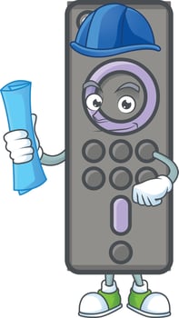 Remote control TV icon design vector
