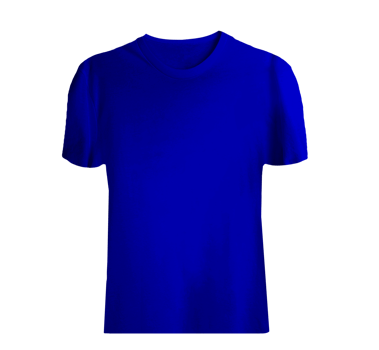 blue front t shirt png