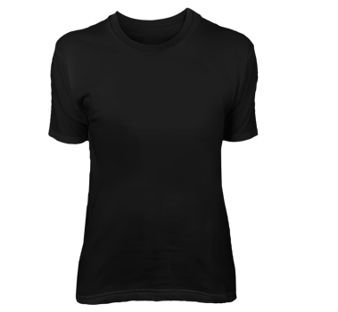 black t shirt png