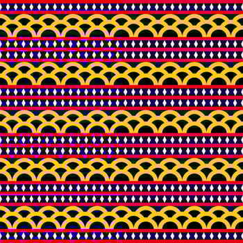 fabric pattern background wallpaper scarf tablecloth curtain tiled pattern for print vector