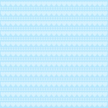 Blue heart box pattern, background, wallpaper, fabric pattern, curtain, tablecloth vector