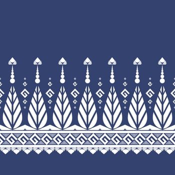 Lotus pattern fabric, wallpaper, curtain, tablecloth, clothing, background for printing vector