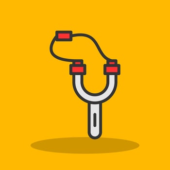 Catapult Vector Icon Design