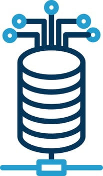 Big Data Vector Icon Design
