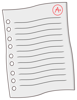 sheet of paper sticker png