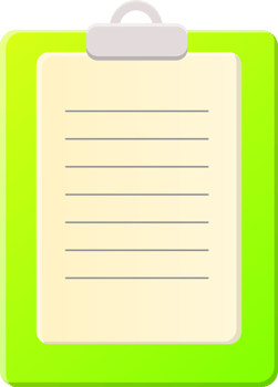 clipboard with sheet png