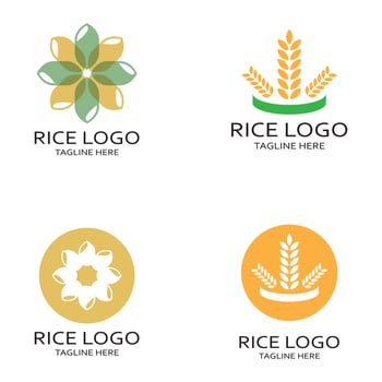 Paddy plant logo,rice grain logo,rice,natural organic farming,for business,company,agriculture,product,farm shop,agricultural equipment,rice warehouse,with modern minimalist vector
