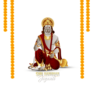 Realistic  gadda for hanuman jayanti background png
