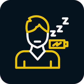 Fatigue Vector Icon Design