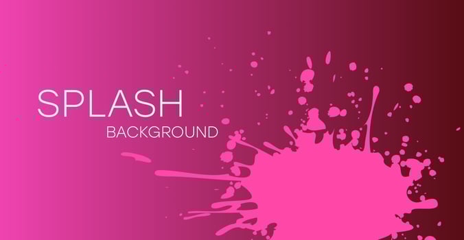 Colorful splash background vector