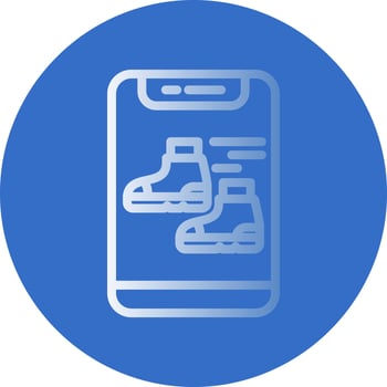 Jogging Vector Icon Design