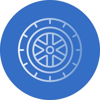 Tire Vector Icon Design