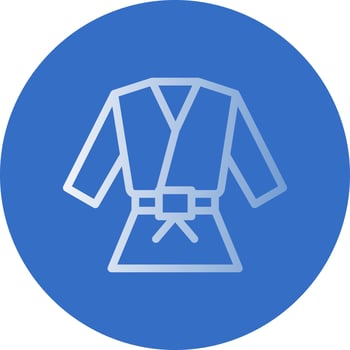 Kimono Vector Icon Design