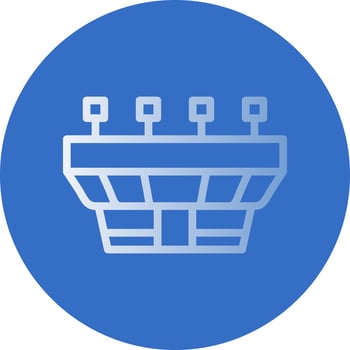 Stadium Vector Icon Design