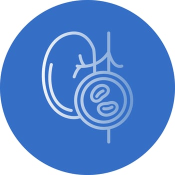 Kidney Checkup Vector Icon Design