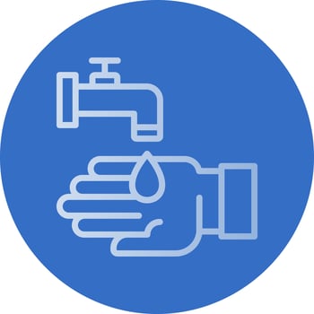 Wudu Vector Icon Design