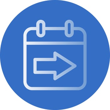 Tomorrow Vector Icon Design