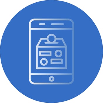 Online Donation Vector Icon Design