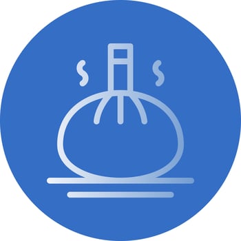 Herbal Massage Vector Icon Design
