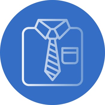 Business Shirt Vector Icon Design